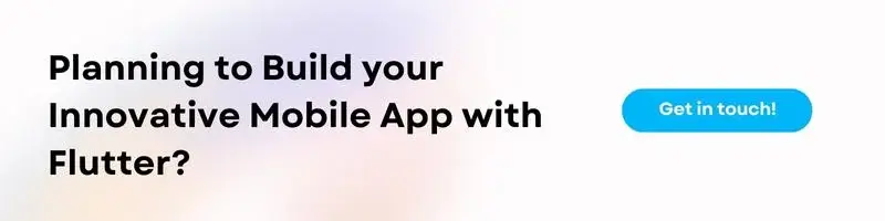 build mobile app with flutter