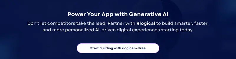 Generative AI Integration in Web and Mobile Apps-Rlogical